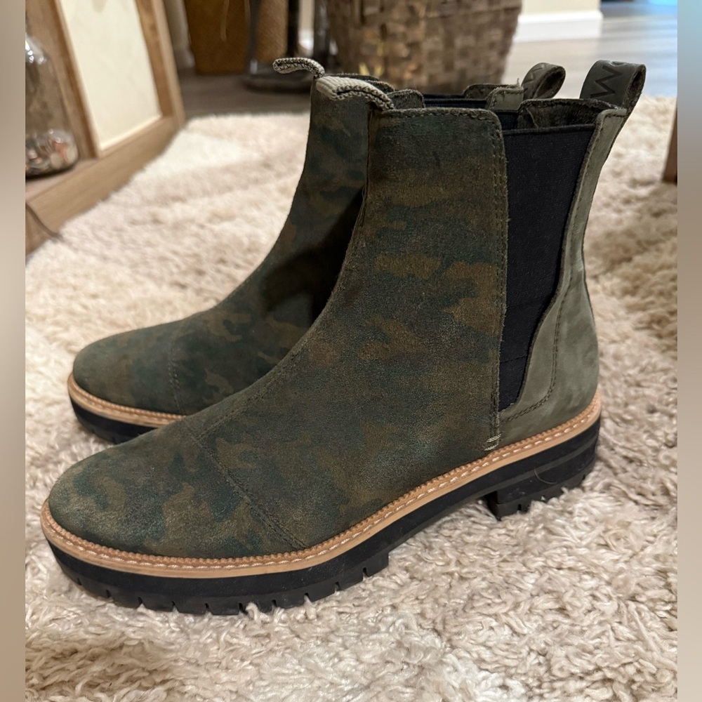 Women’s TOMS Forest Camouflage Dakota Boots - Picture 2 of 7